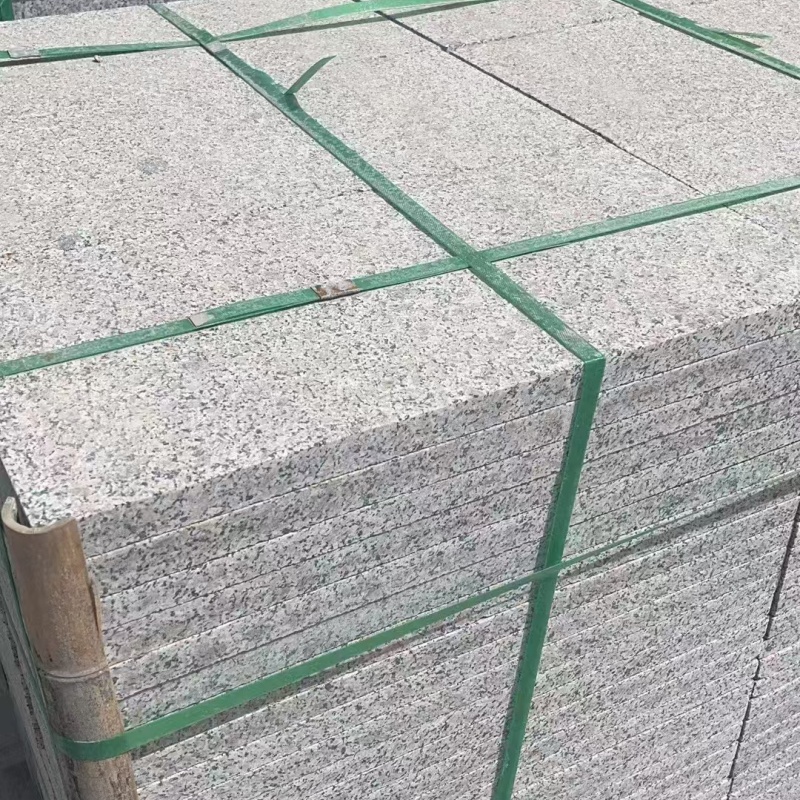 威海芝麻灰火烧板石材厂家